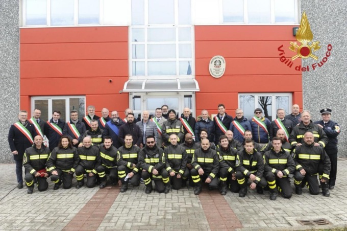 Il grazie dei Vigili del fuoco volontari dell’Isola bergamasca ai cittadini