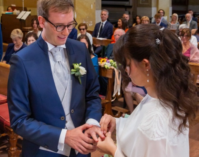 Festa a Merate per il matrimonio del sindaco Mattia Salvioni