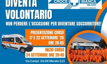 La Croce Bianca di Merate cerca nuovi volontari