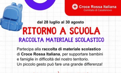 Cri Casatenovo, ancora qualche giorno per raccogliere materiale scolastico