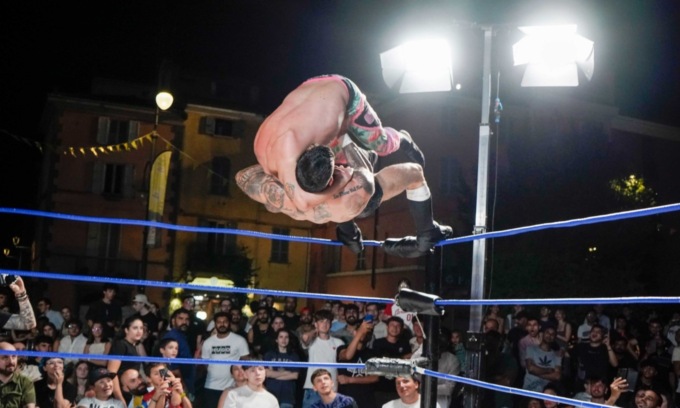 Gli eroi del wrestling italiano sabato in Valsassina