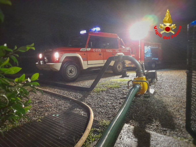 Danni del maltempo, decine di interventi in Brianza