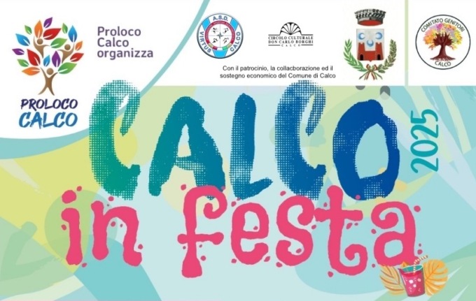 Quattro giorni di divertimento con “Calco in festa”