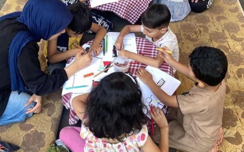 Heart of Gaza: una mostra itinerante con i disegni dei bambini gazawi