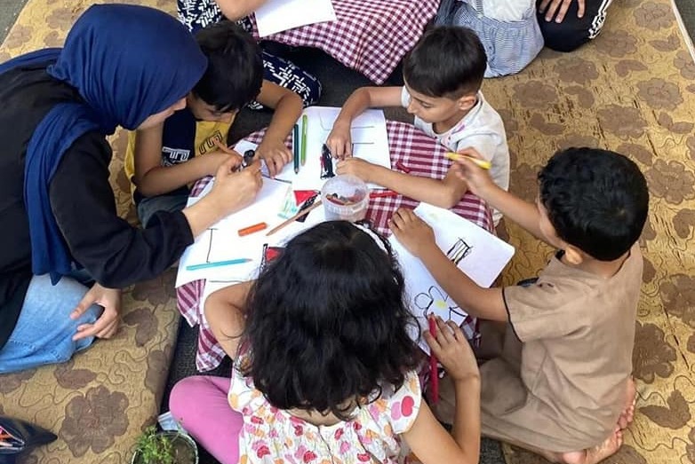 Heart of Gaza: una mostra itinerante con i disegni dei bambini gazawi