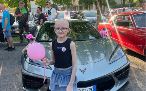 I Pota Bikers scendono in campo per la piccola Alessia LE FOTO