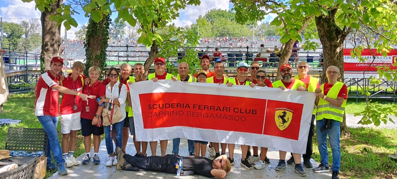 Dopo il Gp di Monza, il Ferrari Club Caprino Bergamasco prosegue i festeggiamenti per il 30° anniversario
