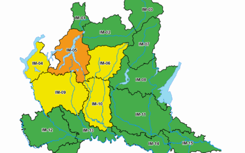 Ancora piogge: nuova allerta meteo per la provincia di Lecco