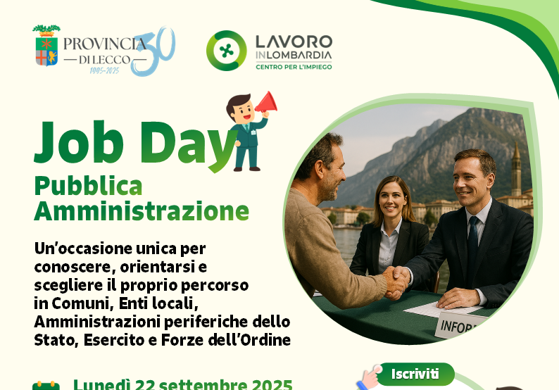 Job Day Pa: una giornata per cercare lavoro nella pubblica amministrazione