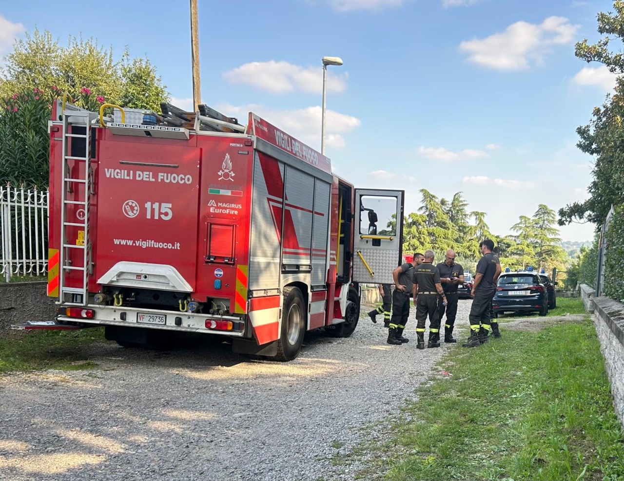 Trovato un cadavere in una roggia