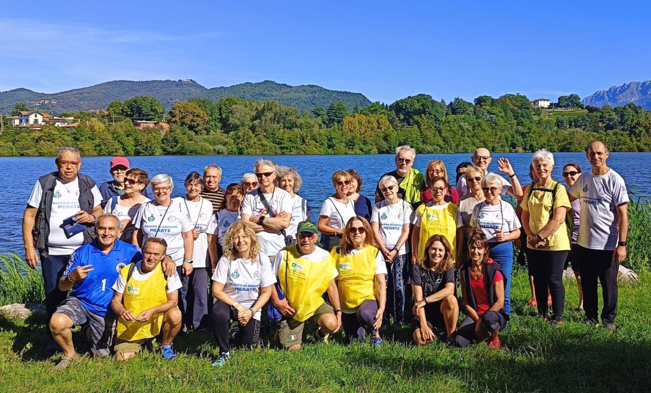 Merate per lo sport al via con la camminata “Dalla torre la lago”