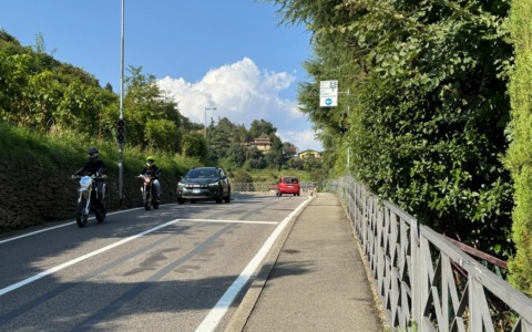 Riaperta a doppio senso di marcia via Belvedere a Montevecchia