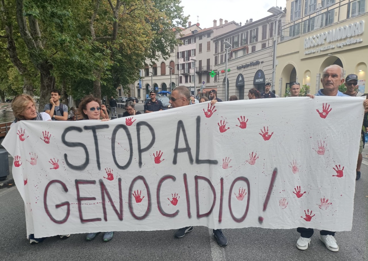 In più di 1000 al corteo pro Palestina