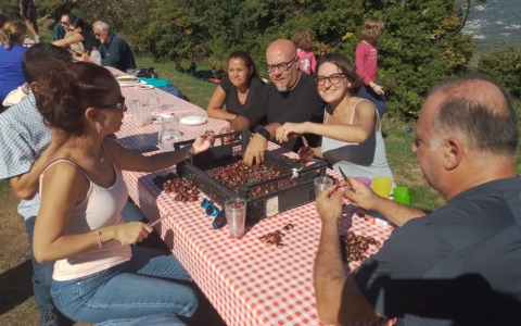 Voglia di castagne o caldarroste: a Cascina Rapello tante proposte per singoli o gruppi