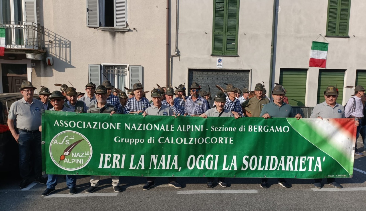Valle San Martino in festa per il 95esimo degli Alpini di Calolziocorte