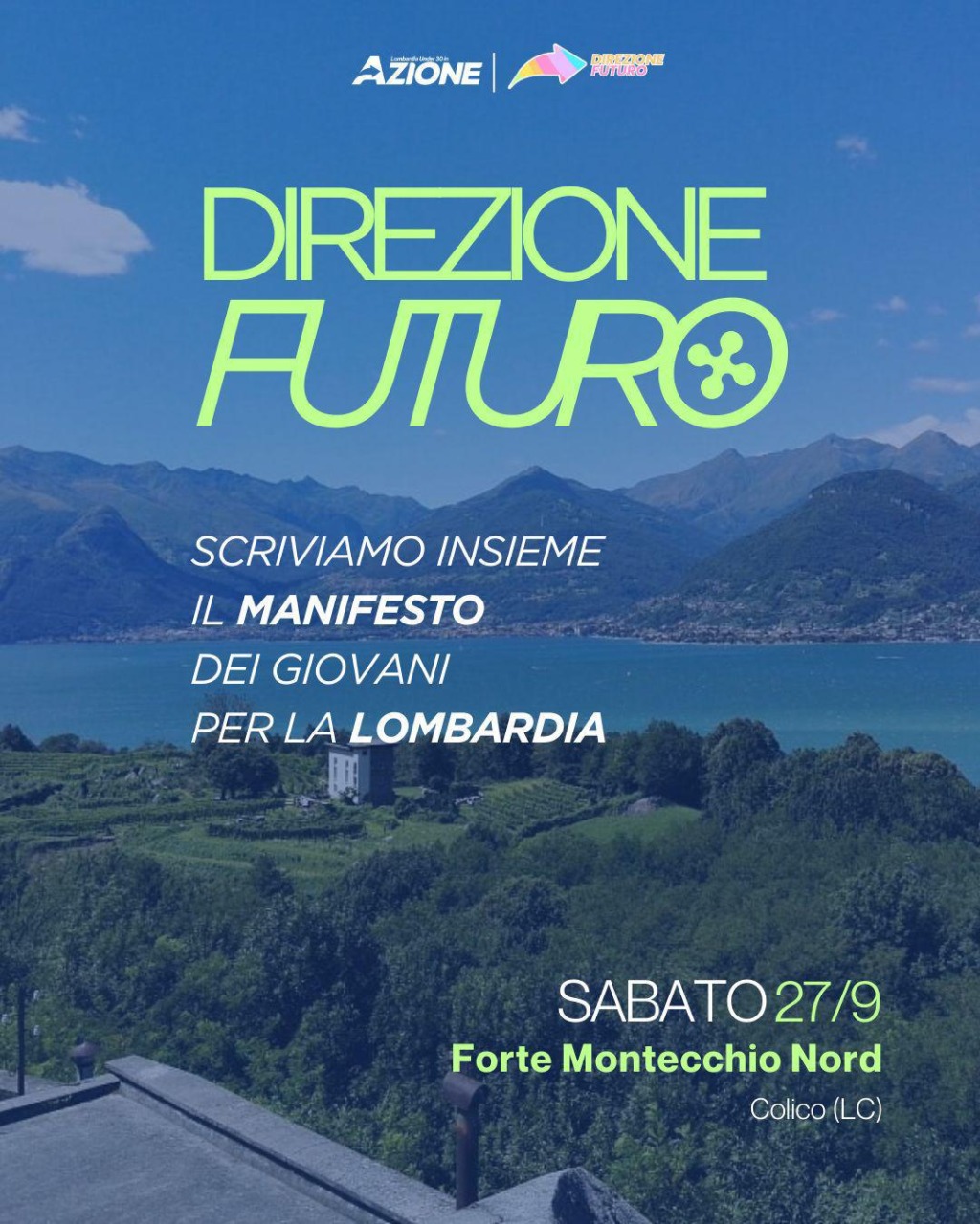 Direzione futuro: Azione a Colico per scrivere il Manifesto della Lombardia di domani