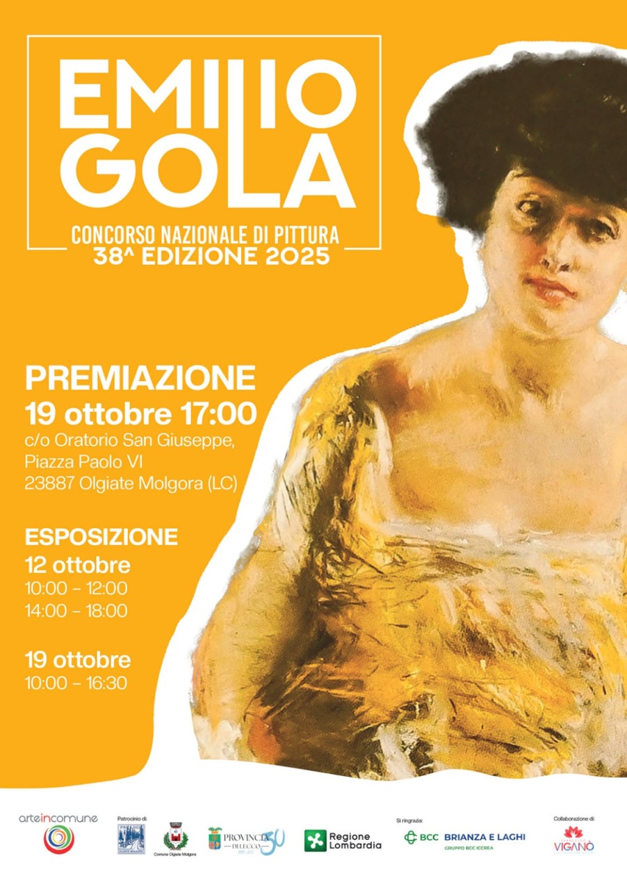 Torna il Concorso Nazionale di Pittura Emilio Gola