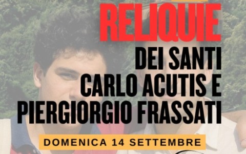 La Madonna del Bosco accoglie le reliquie dei santi Carlo Acutis e Piergiorgio Frassati