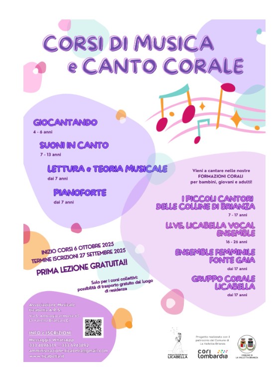 Ripartono i corsi con Licabella