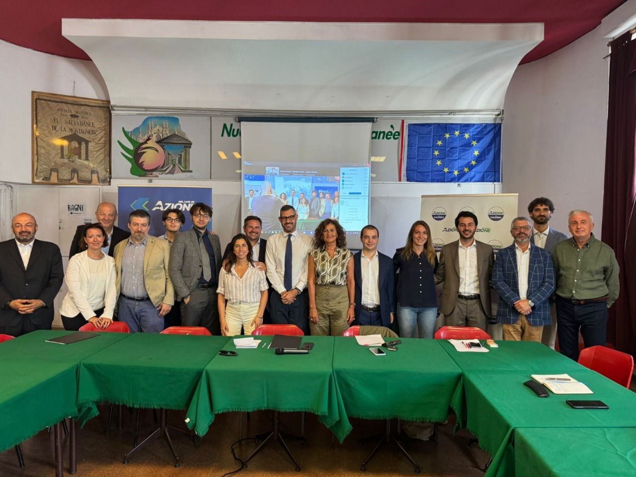 Presentata la nuova segreteria regionale di Azione