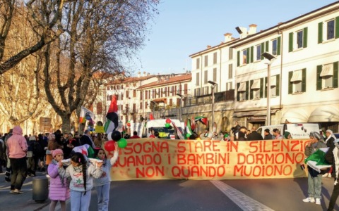 Crisi a Gaza: il Lecchese scende in campo con scioperi, cortei, manifestazioni