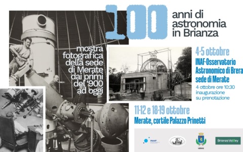 Al via le iniziative per i 100 anni dell’Osservatorio di Merate