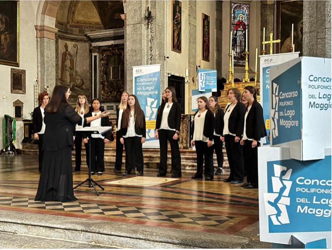 Nuovo successo per l’Ensemble Femminile Fonte Gaia al 16° Concorso Corale Polifonico del Lago Maggiore