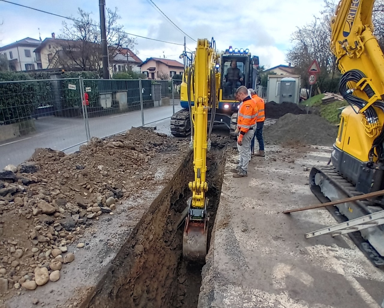 Calco: terminati i lavori per la separazione della rete fognaria