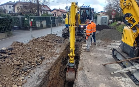 Calco: terminati i lavori per la separazione della rete fognaria