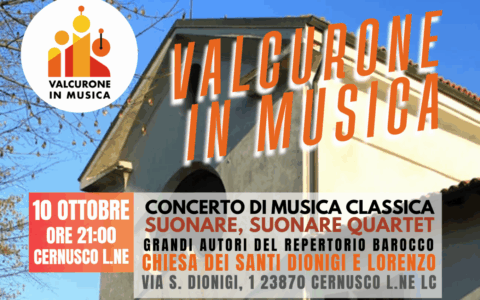 Continua Valcurone in Musica con il concerto “Suonare, suonare Quartet”