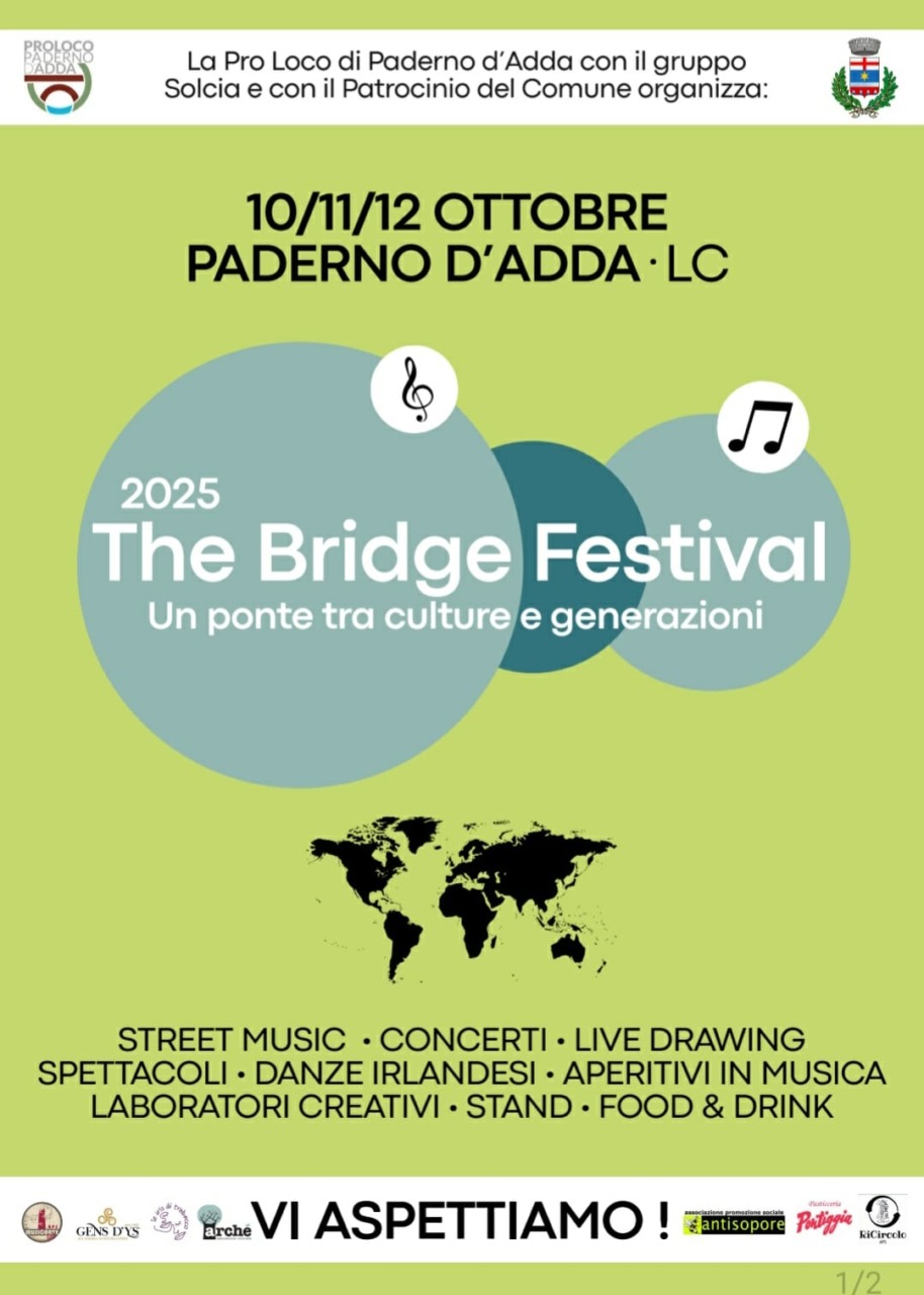 Arriva “The Bridge Festival” con la Pro Loco