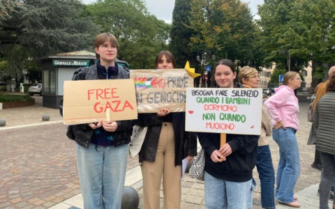 Presidio per Gaza, Merate in piazza per chiedere il cessate il fuoco