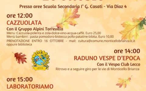 Festa d’autunno a Monticello