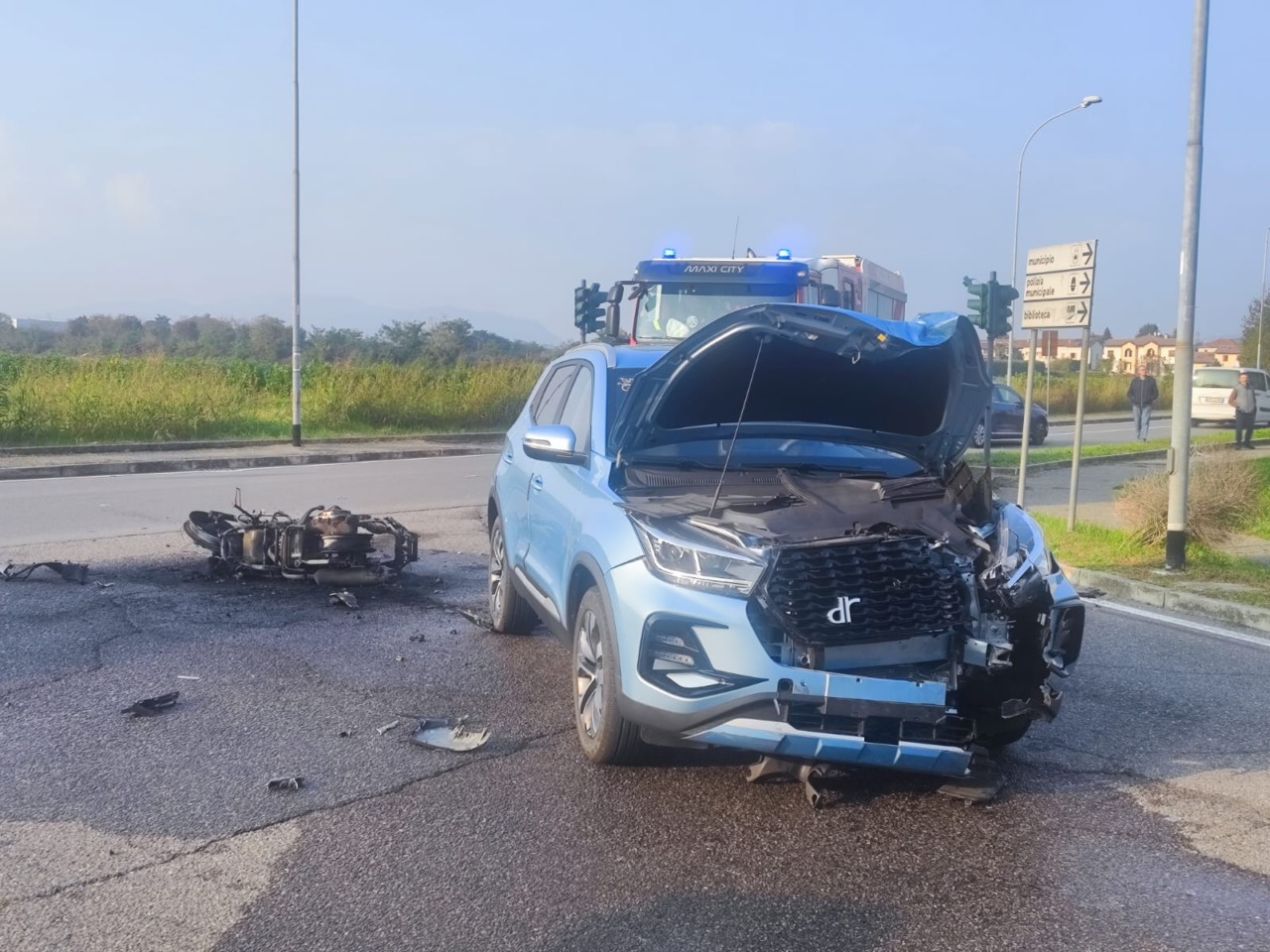 Morto nella notte il motociclista coinvolto nello schianto frontale