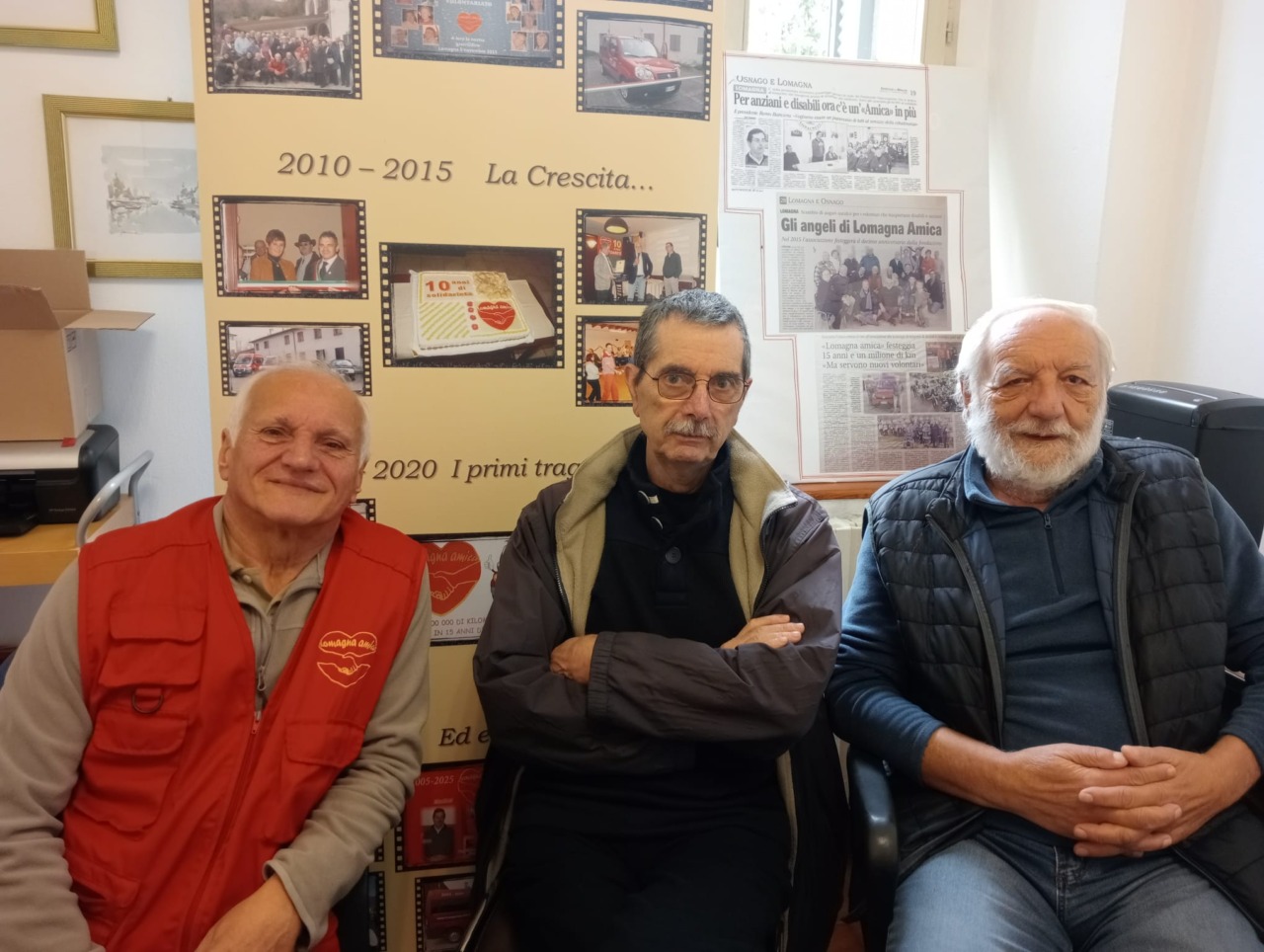 I vent’anni di Lomagna Amica raccontati dai tre presidenti