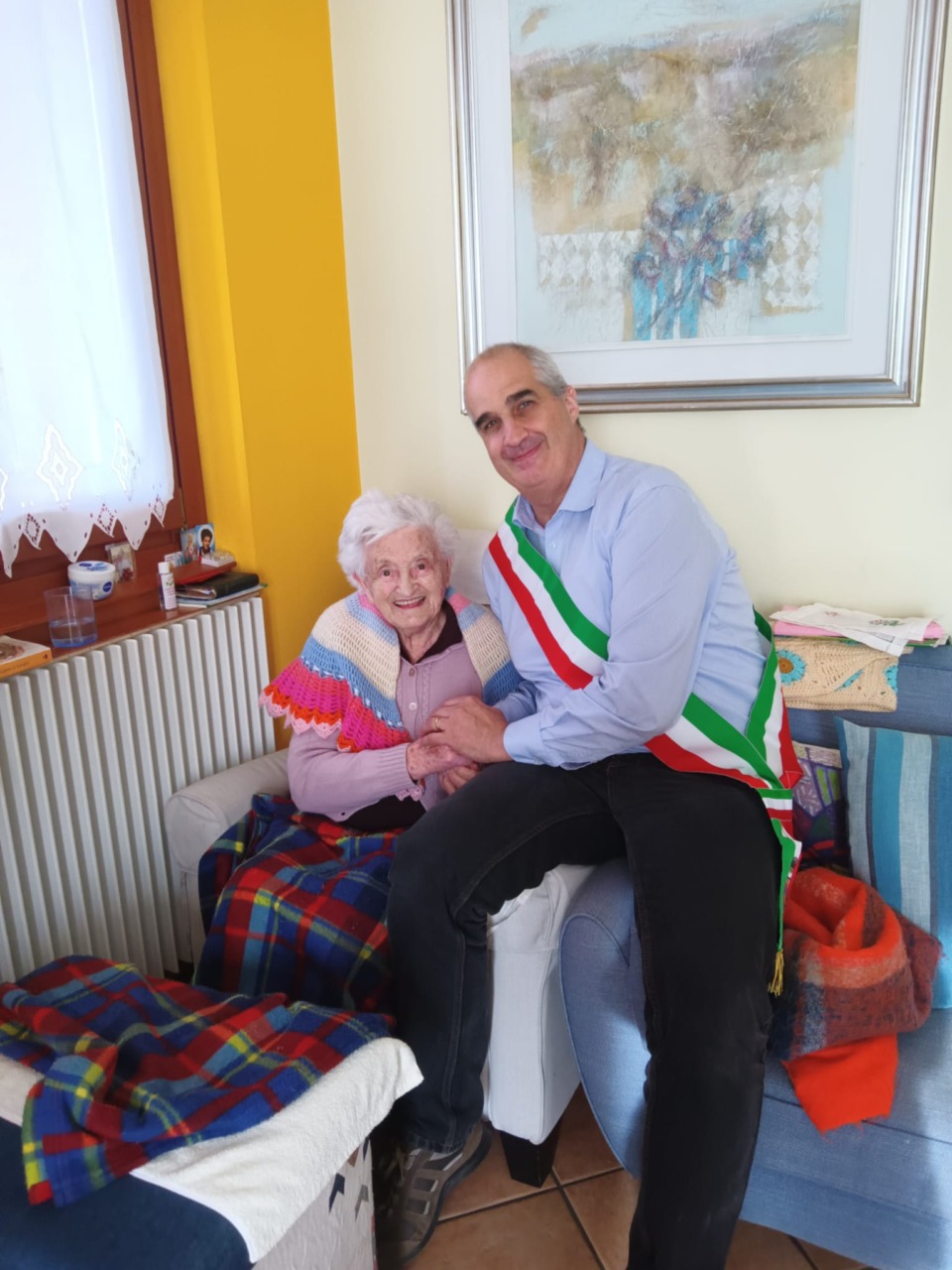 Centouno anni e non sentirli, il paese festeggia Anna Panzeri