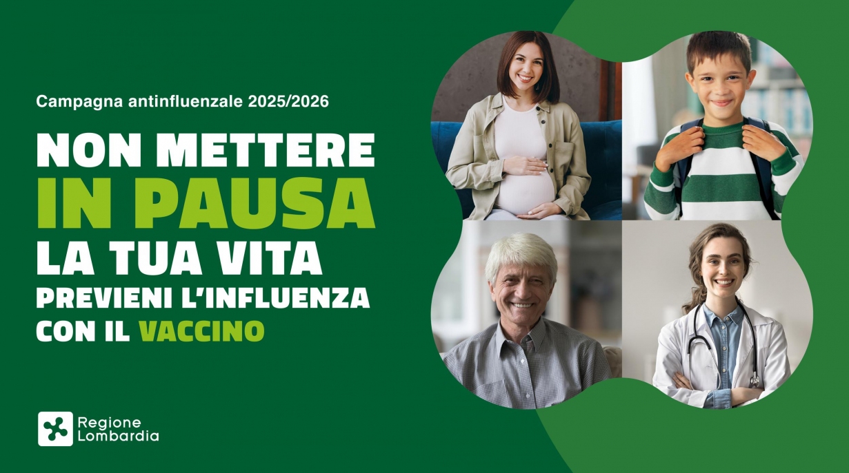 Al via in Lombardia la campagna vaccinale antinfluenzale 2025/2026