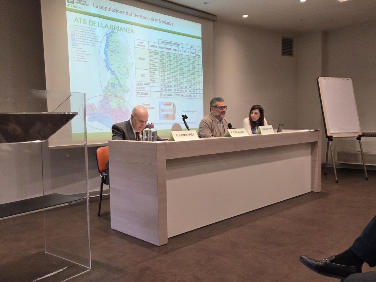 Convegno sulle cure palliative con Ats