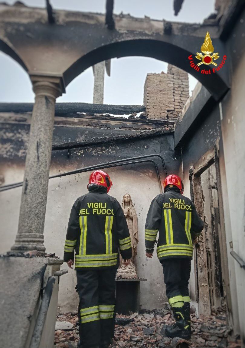 Incendio alla Bernaga, le parole del presidente della Regione: “Vicinanza alle monache e alla comunità”