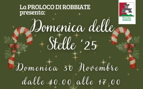 La Pro Loco di Robbiate cerca espositori per la “Domenica delle stelle”