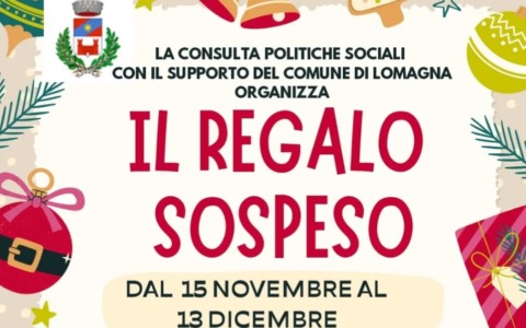 Solidarietà e comunità: in paese torna “Il Regalo Sospeso”