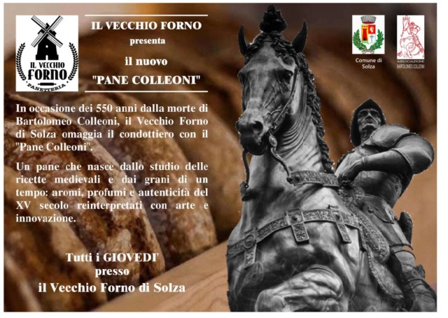 Il passato ha il profumo del pane: a Solza nasce il “Pane Colleoni”