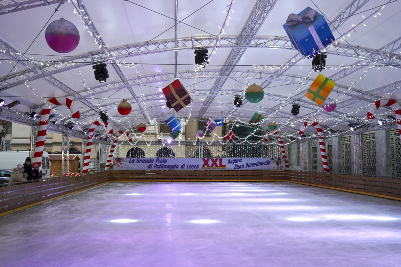 E’ tutto pronto: sabato torna la Pista di Pattinaggio XXL di Lecco