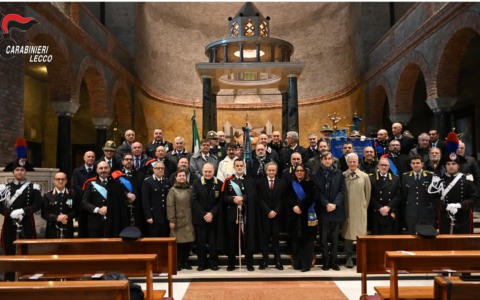 Lecco rende omaggio alla Virgo Fidelis e ai figli dei Carabinieri caduti