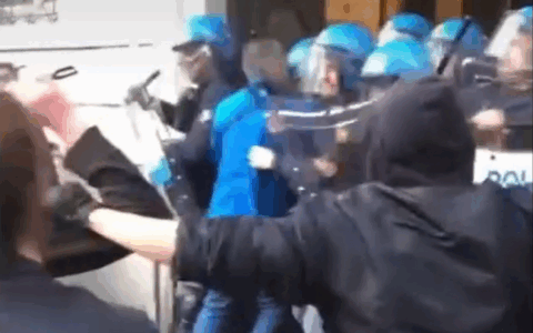 Scontri a Lecco il 28 aprile: 17 persone indagate dopo la protesta davanti al Comune