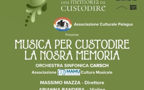 Un concerto per raccogliere fondi per il Monastero della Bernaga