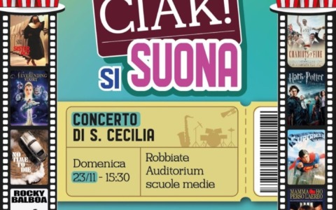 Torna il concerto di santa Cecilia con il Corpo musicale robbiatese