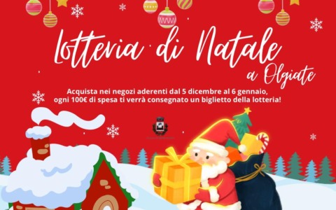 A Olgiate arriva la Lotteria di Natale con i commercianti