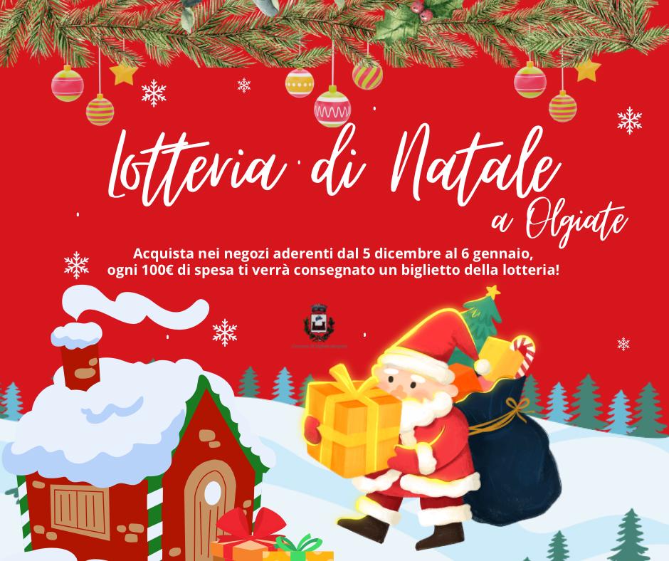 A Olgiate arriva la Lotteria di Natale con i commercianti