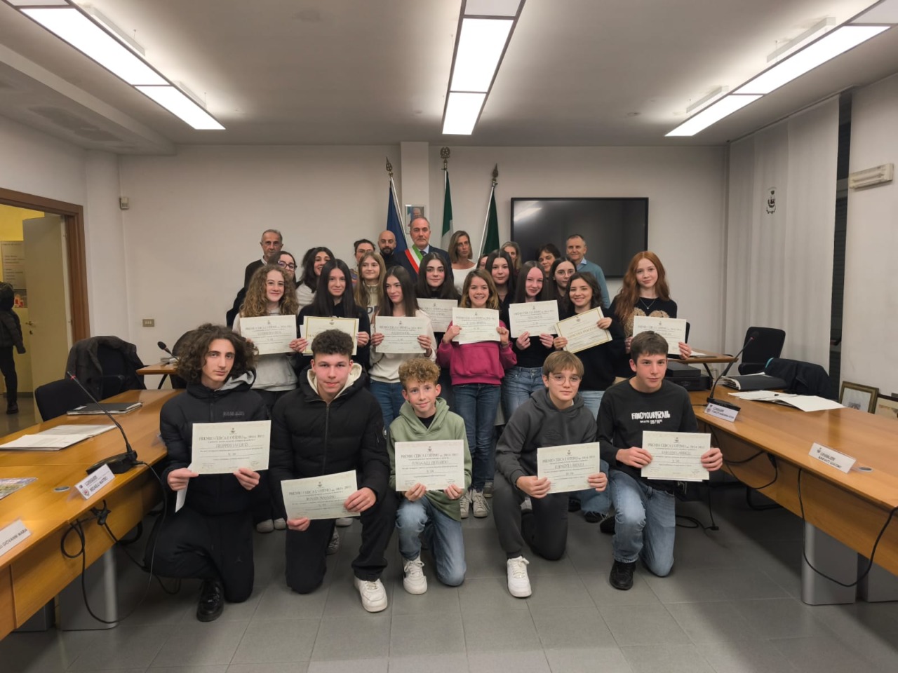 A Calco premiati 18 ragazzi con le borse di studio